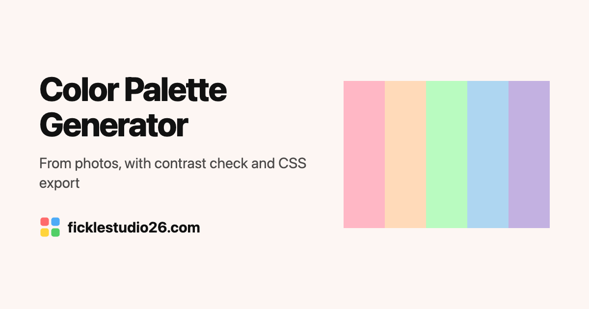 The Color Palette Generator